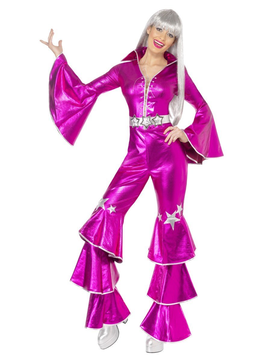 70er Jahre Dancing Dream Kostüm (Pink)