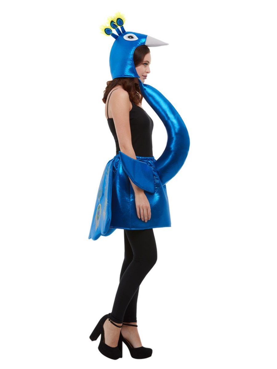 Deluxe Peacock Costume, Blue