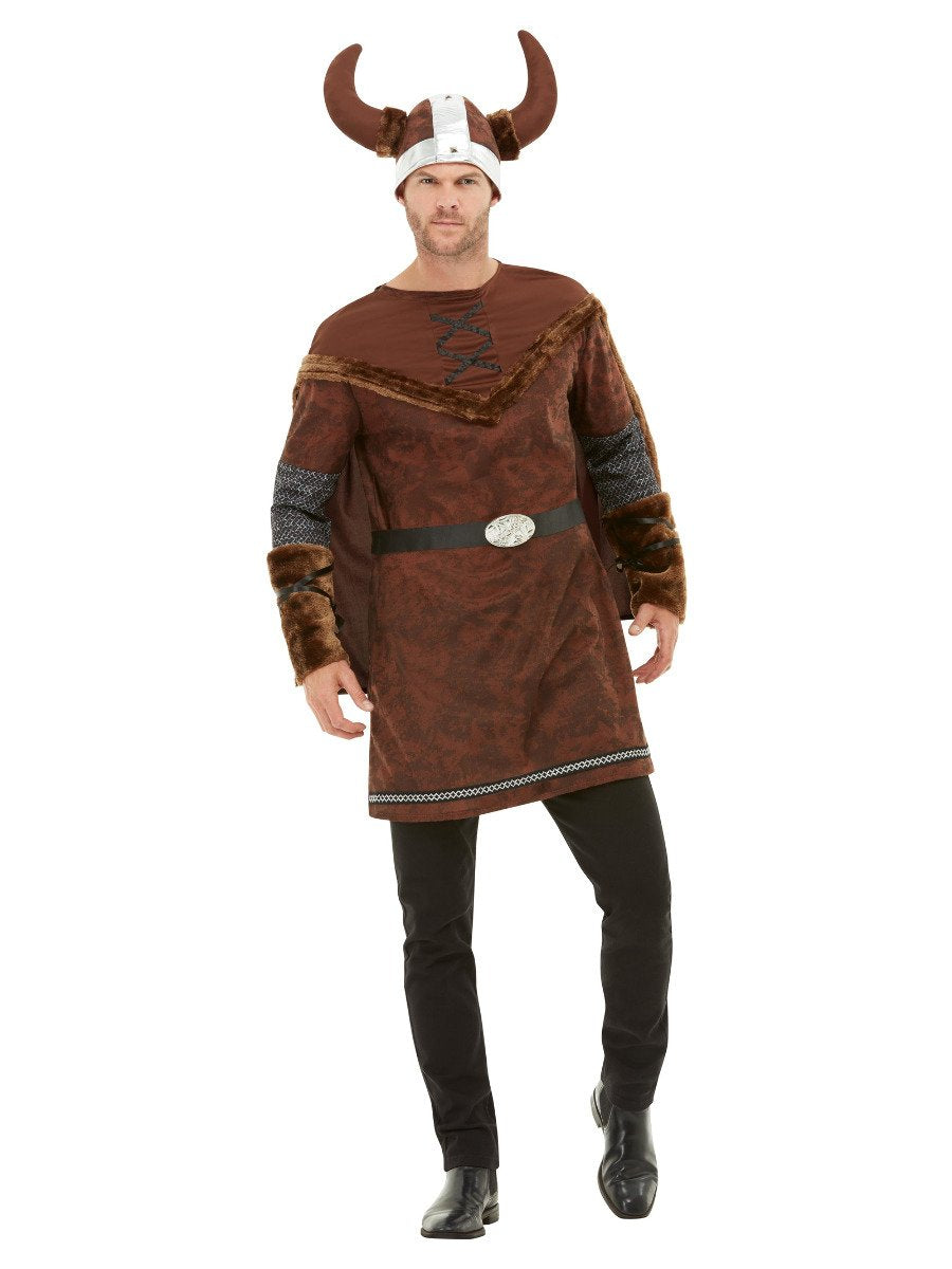 Deluxe Viking Barbarian Costume, Brown