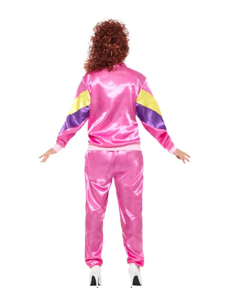 80er Jahre "Height of Fashion" Jogginganzug / Kostüm (Pink)