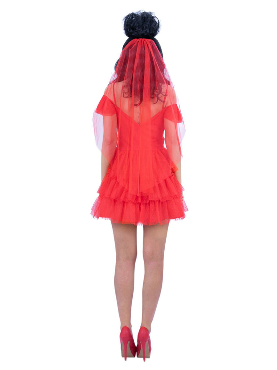 Beetlejuice Lydia Minikleid Kostüm (Rot)