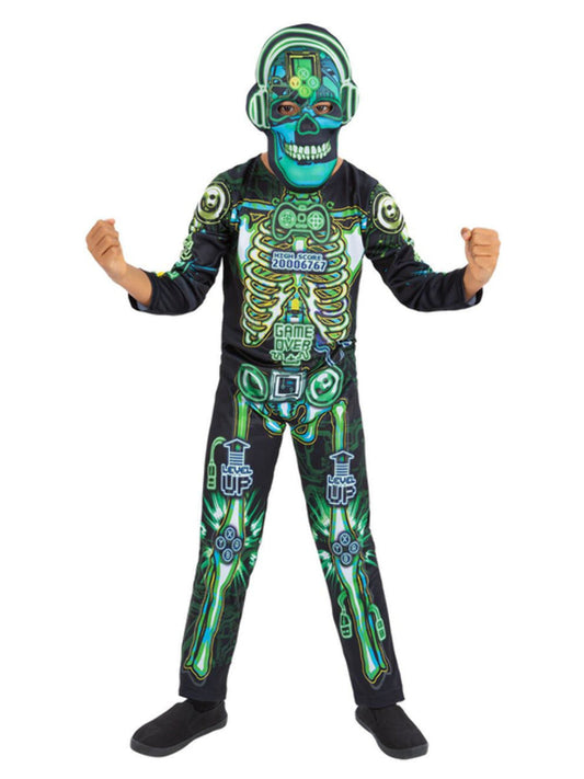 Glow in the Dark Tech Skeleton Costume