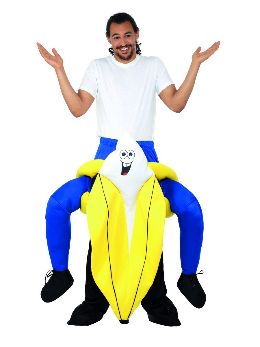 Huckepack/Piggyback Banana Kostüm (Gelb)