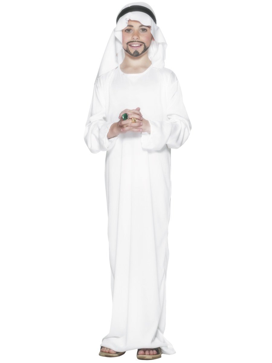 Arabisches Scheich Kinder Kostüm (Weiß)