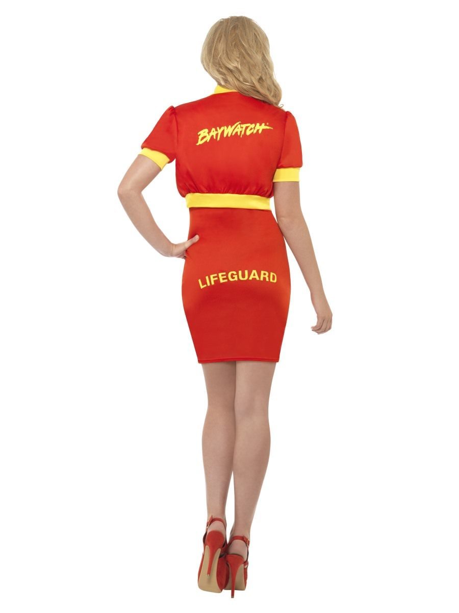 Baywatch Beach Lifeguard Damen Kostüm (Rot)