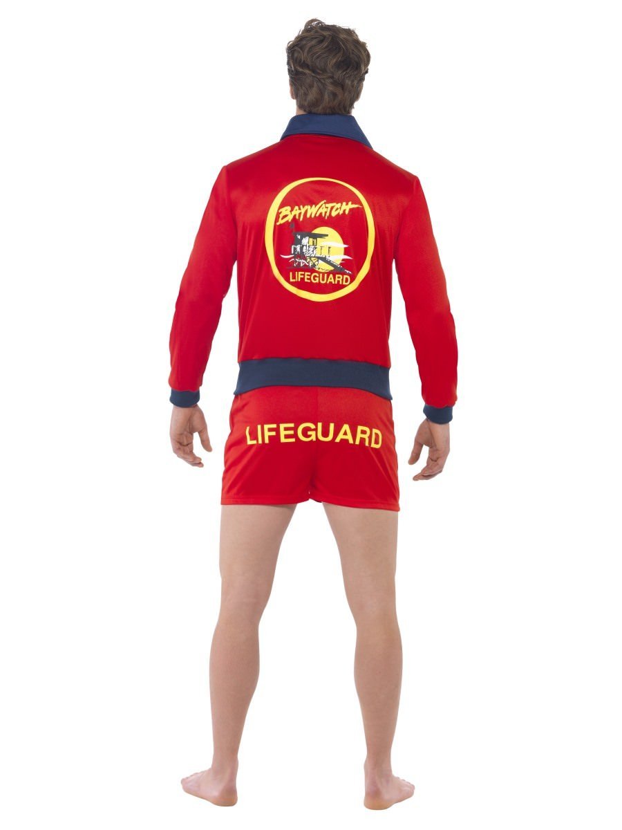 Baywatch Rettungsschwimmer Kostüm (Rot)