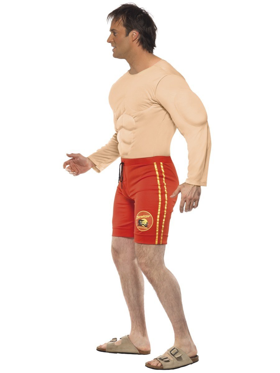 Baywatch Lifeguard Herren Kostüm (Rot)