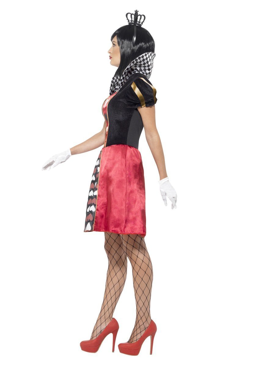 Carded Queen Costume, Red