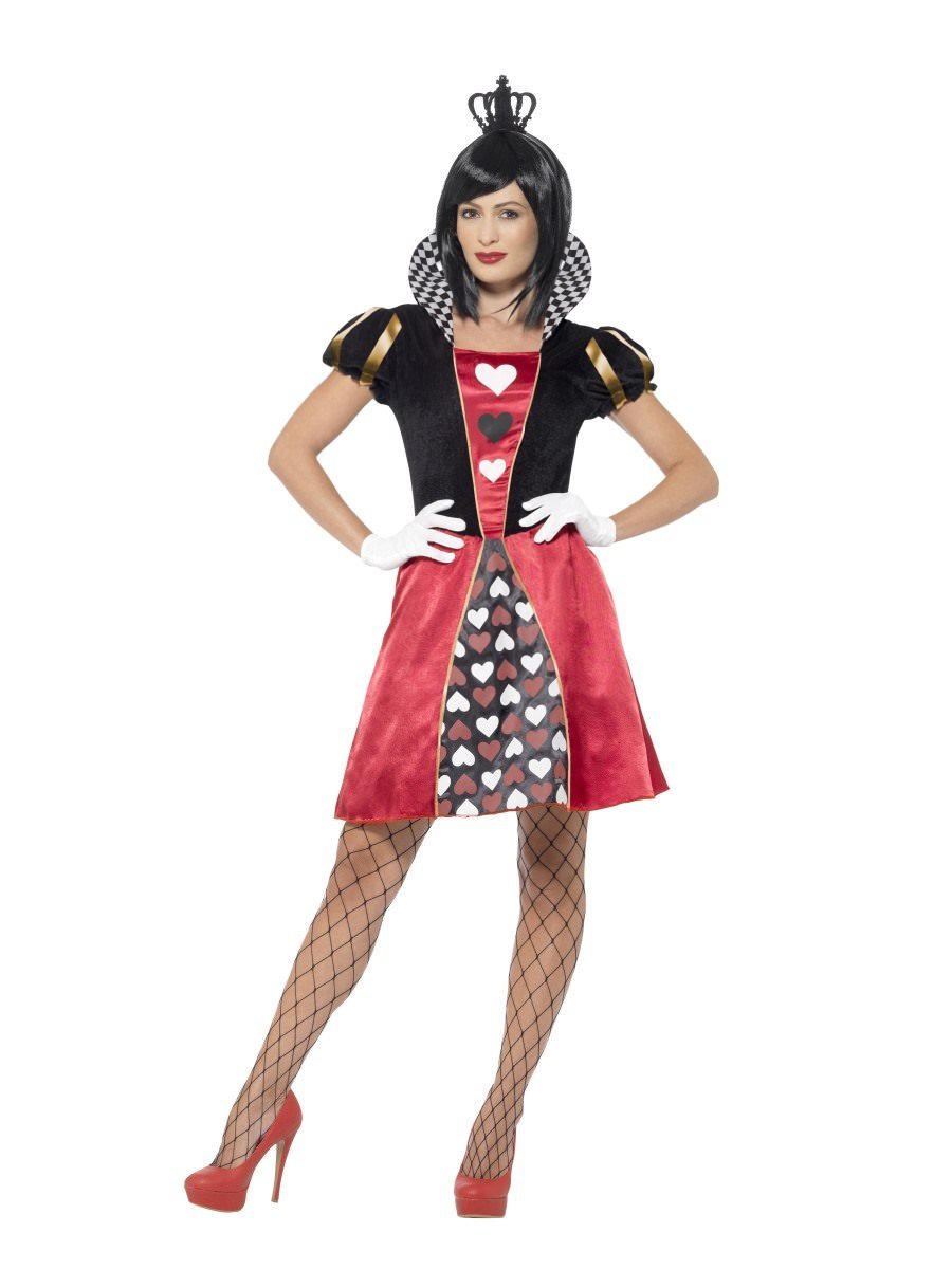 Carded Queen Costume, Red