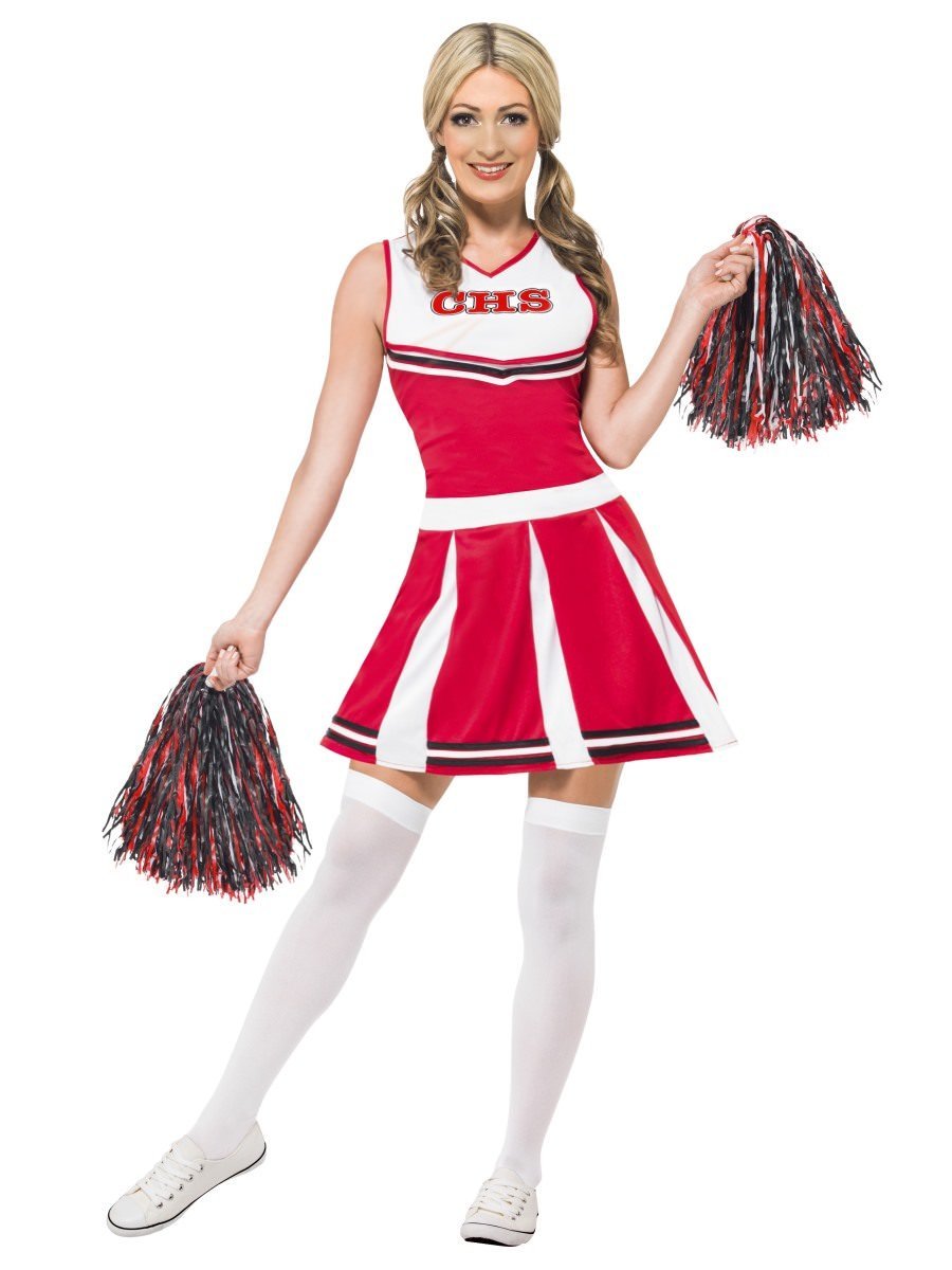 Cheerleader Kostüm (Rot)