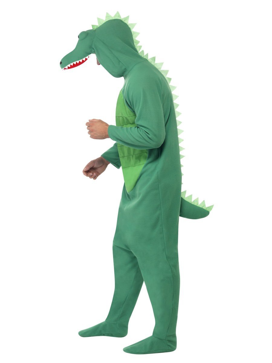 Krokodil All-in-One Kostüm (Grün)