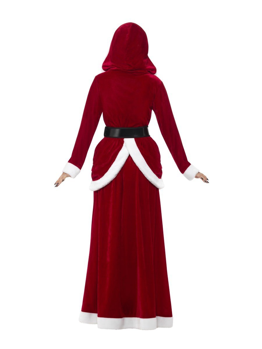Deluxe Ms Claus Costume, Red
