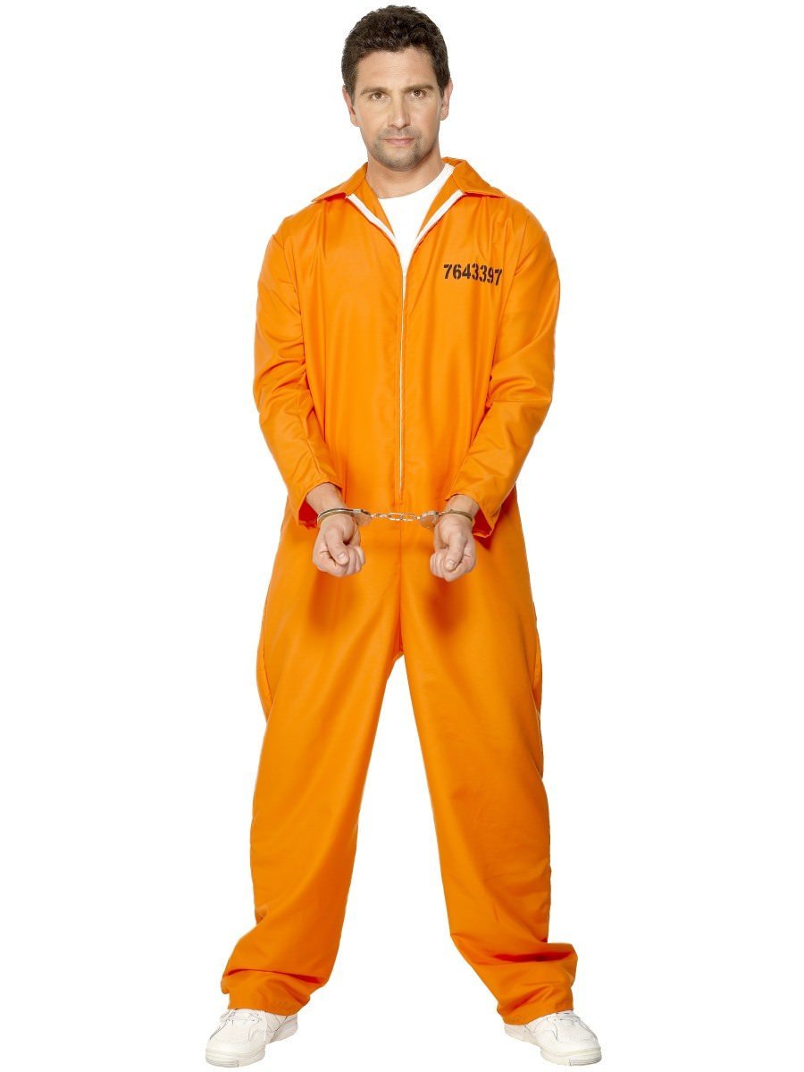 Escaped Prisoner Costume, Orange