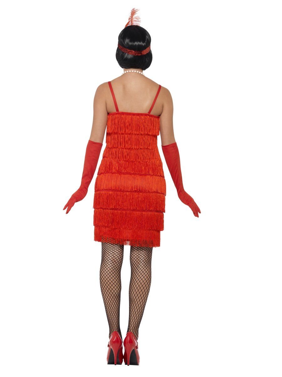 20er Jahre Flapper Kostüm (Rot)
