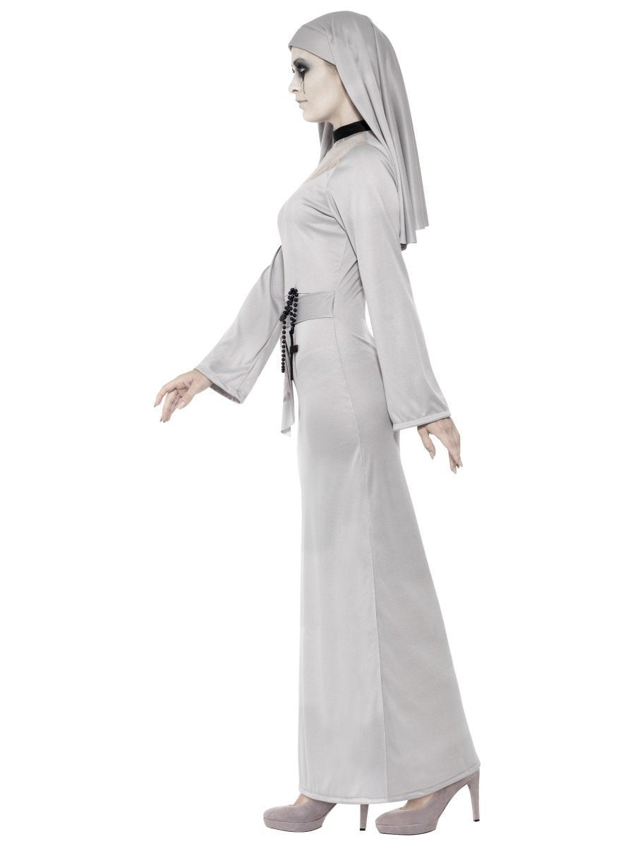 Gothic Nun Costume, Grey