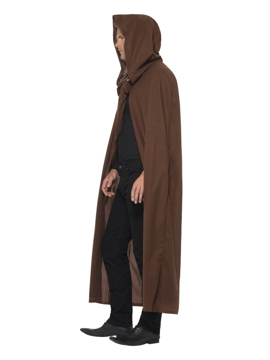 Gravekeeper Hooded Cloak, Brown