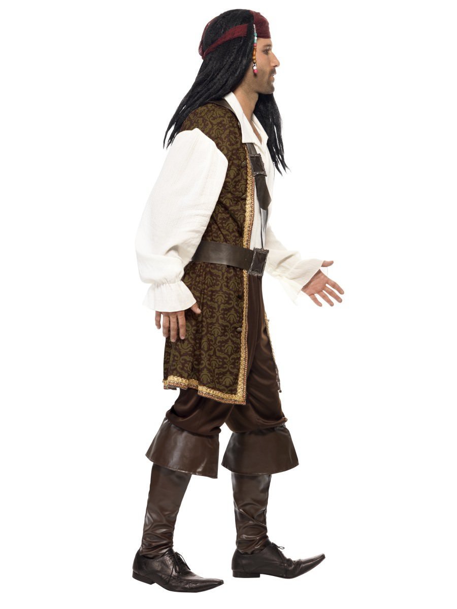 High Seas Pirate Costume, Brown
