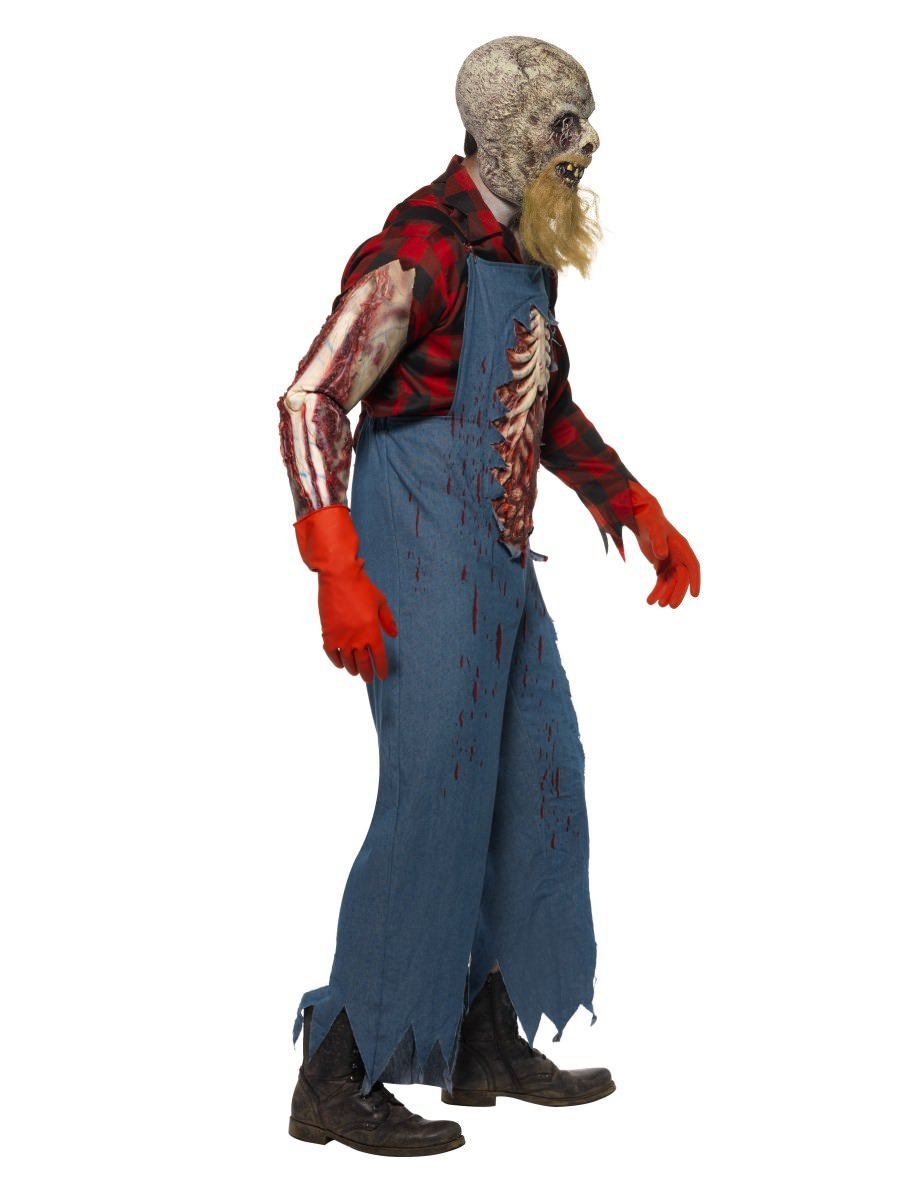 Hillbilly Zombie Costume, Blue