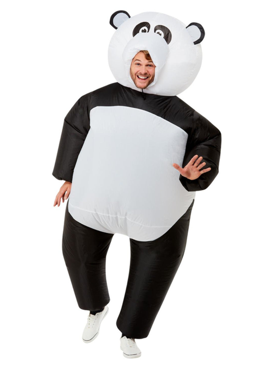Inflatable Giant Panda Costume, Black & White