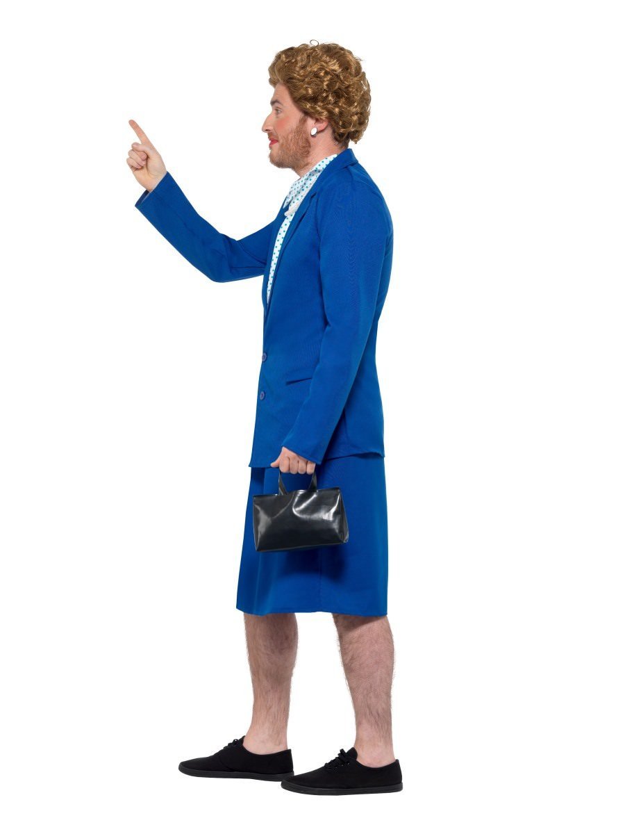 Iron Lady Prime Minister Costume, Blue