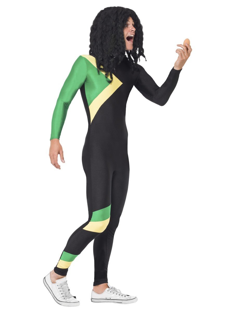 Jamaican Hero Costume, Black