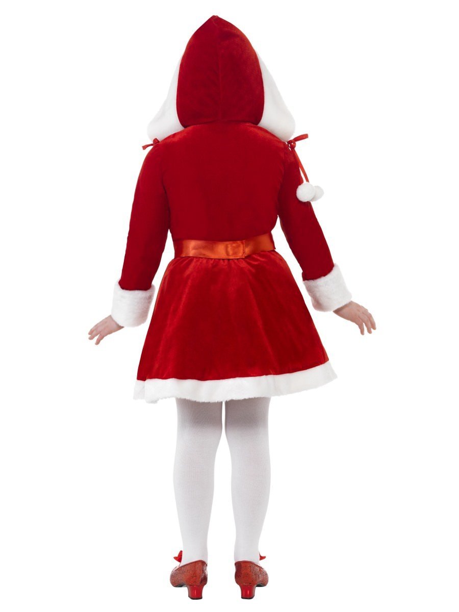 Little Miss Santa Costume, Red
