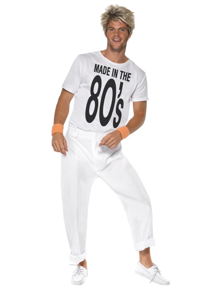 Made in 80s Costume, White
