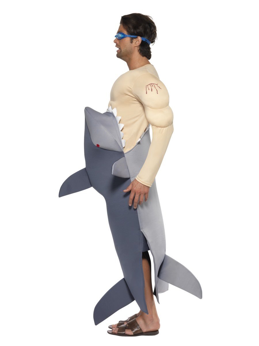 Man-Eating Shark Costume, Grey