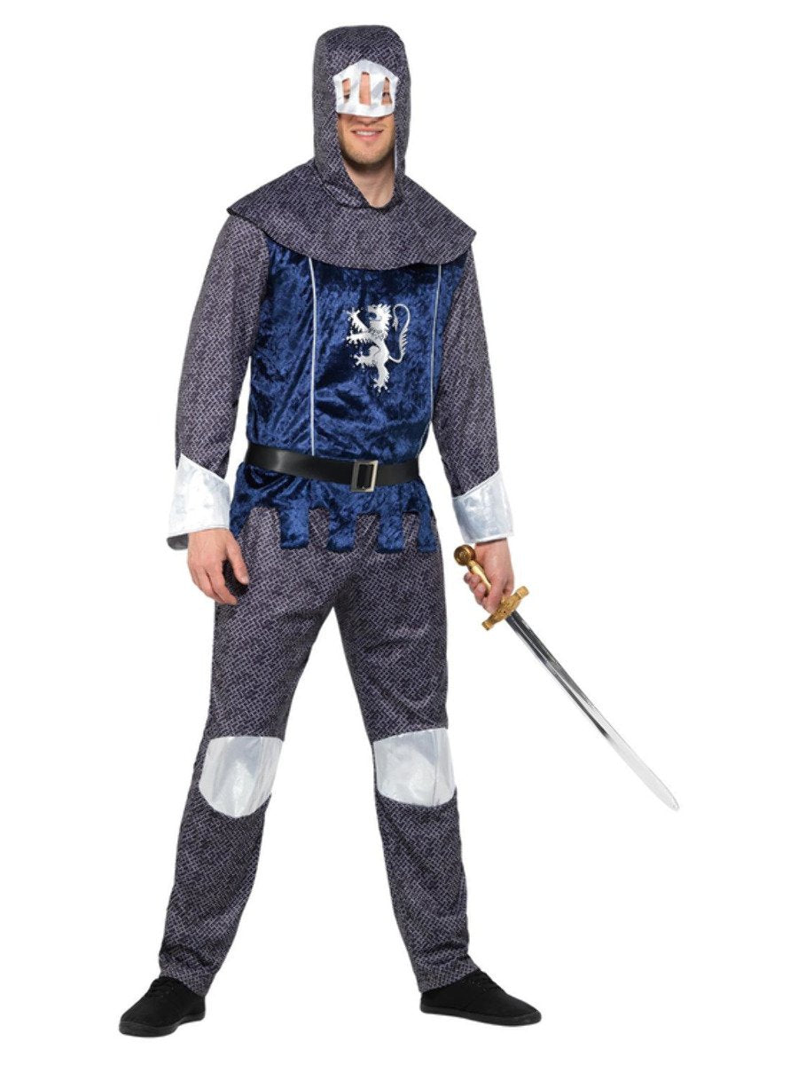 Medieval Knight Costume, Blue