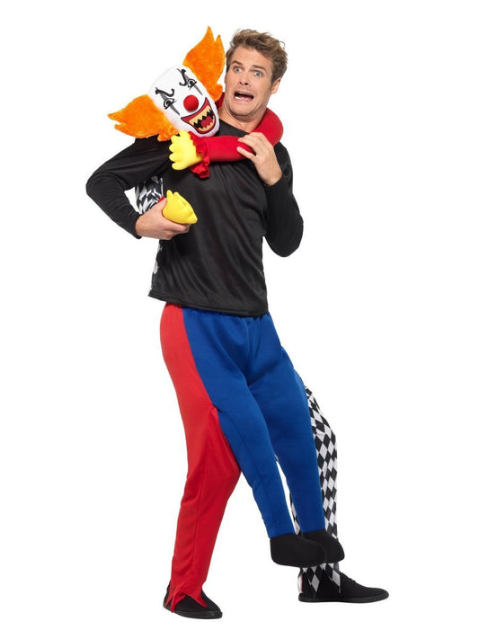 Huckepack/Piggyback Kidnap Clown Kostüm