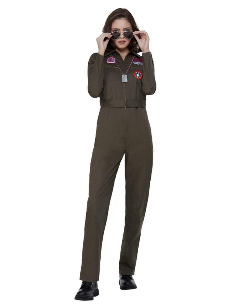 Top Gun Ladies Kostüm (Khaki)
