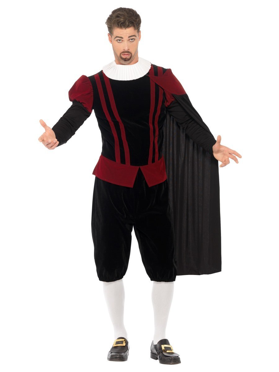 Deluxe Tudor Lord Costume, Black